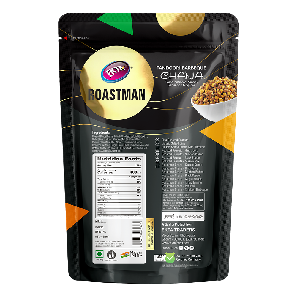 ROASTMAN Chana Tandoori Barbeque (500g)