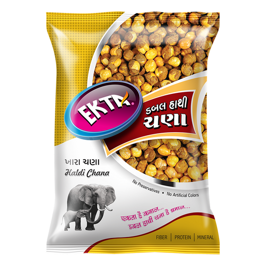 Double Hathi Haldi Chana (500g)