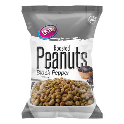 Roasted Peanuts - Black paper (150g)